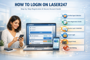 Step-by-step guide showing how to login on Laser247 with easy registration process, secure account access, and quick setup for new users in the 2026 Laser247 login guide.