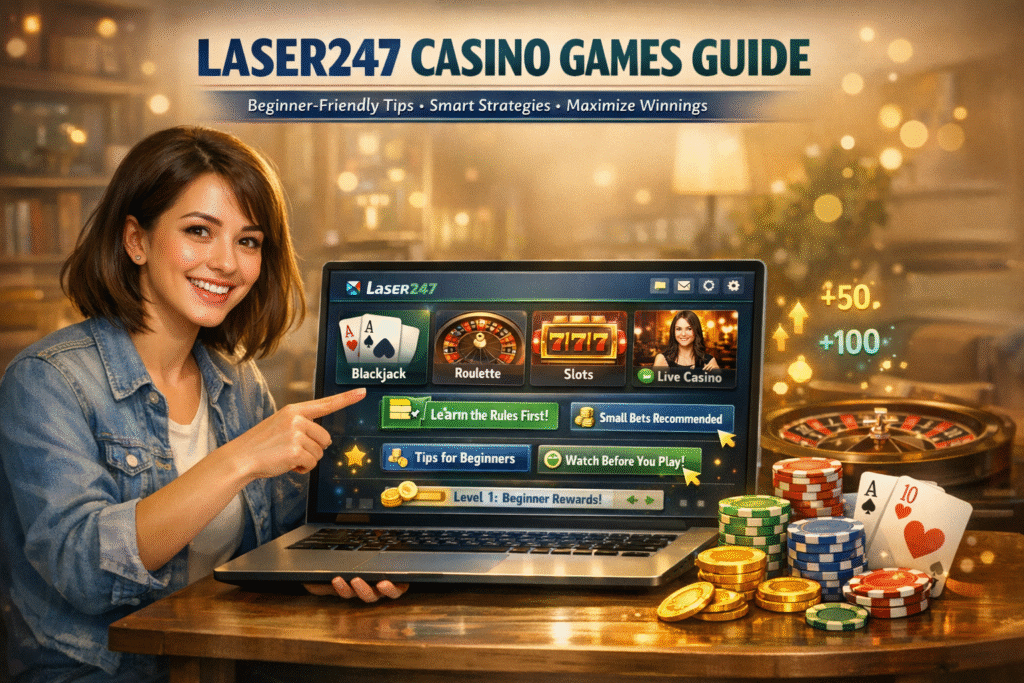 Laser247 Casino Games Guide – Step-by-step tips to play smart and increase your chances of winning online casino games.