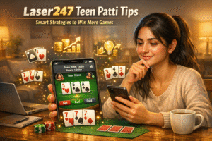 Laser247 Teen Patti Tips guide showing smart strategies and techniques to help players win more games online.